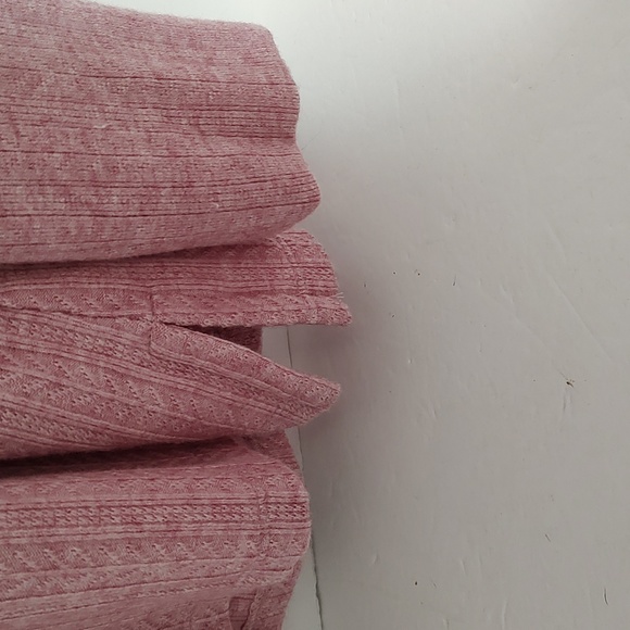 New Heather Pink Bridge Hampton V-Neck Isaac Mizrahi Sweater sz Large - Picture 10 of 10